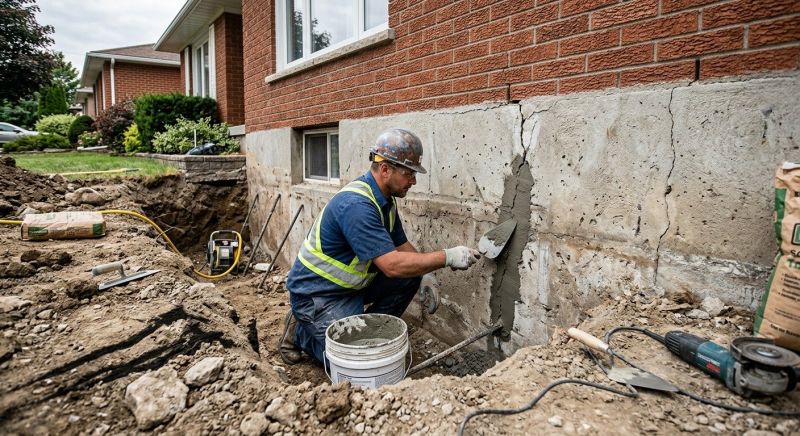 Building Foundation Repair in Beverly, MA
