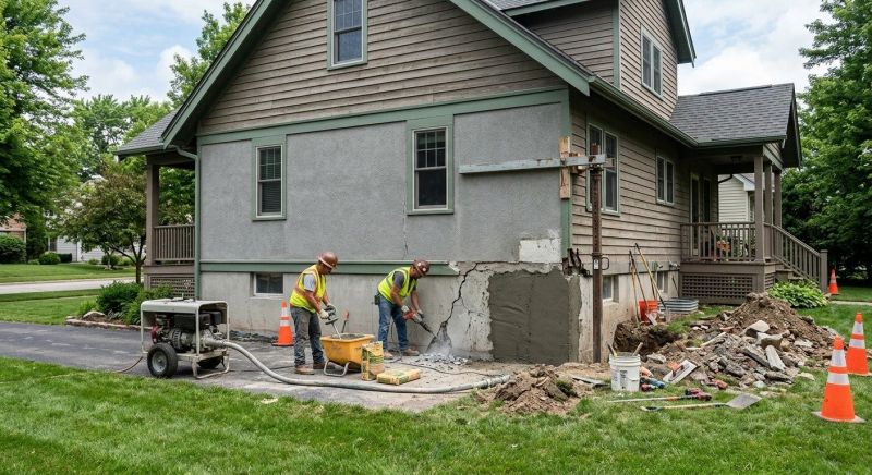 Building Foundation Repair in Brookline, MA