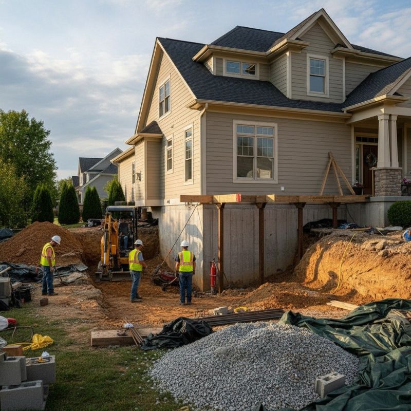 Building Foundation Repair in North Andover, MA