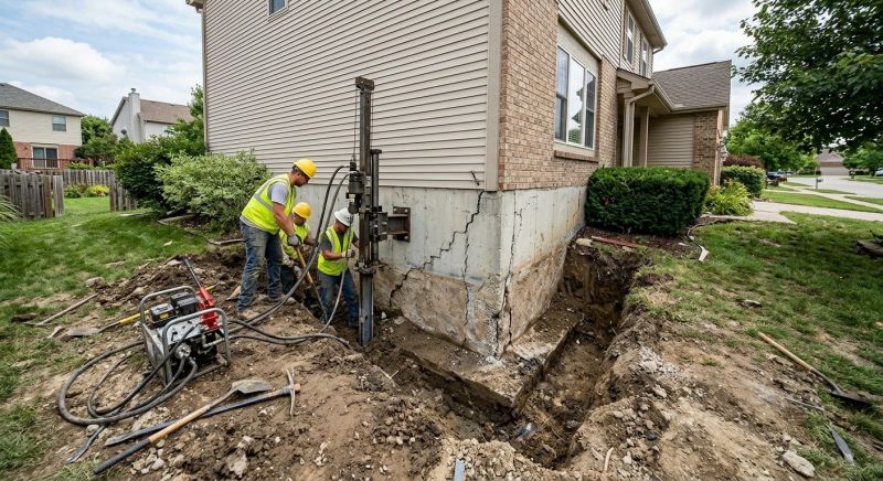 Concrete Foundation Repair in Harvard, MA