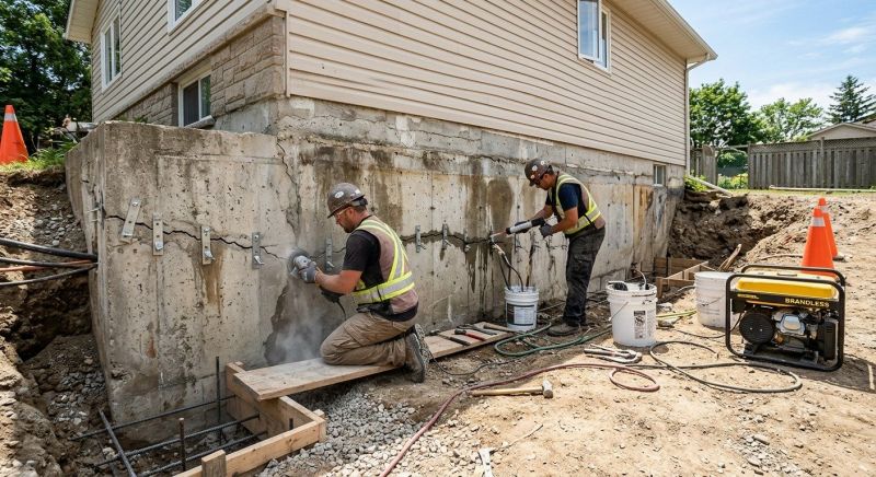 Concrete Foundation Repair in Jamaica Plain, MA
