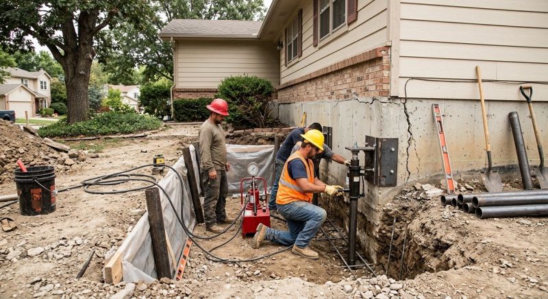Concrete Foundation Repair in Medway, MA