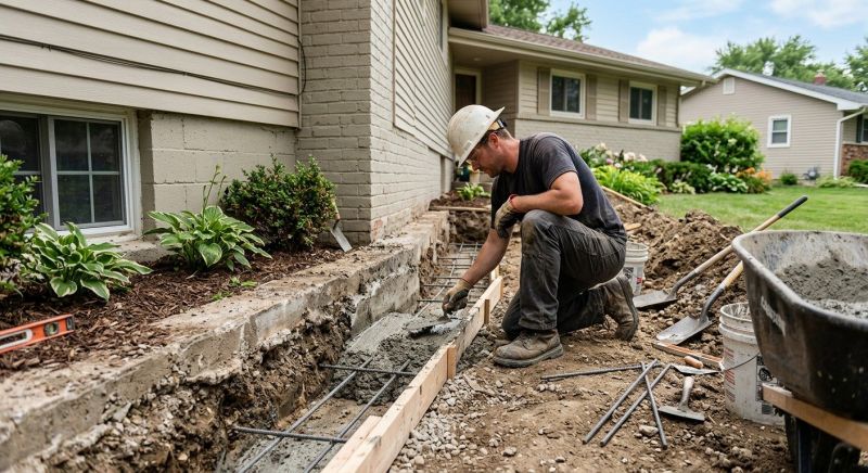 Concrete Foundation Repair in Natick, MA
