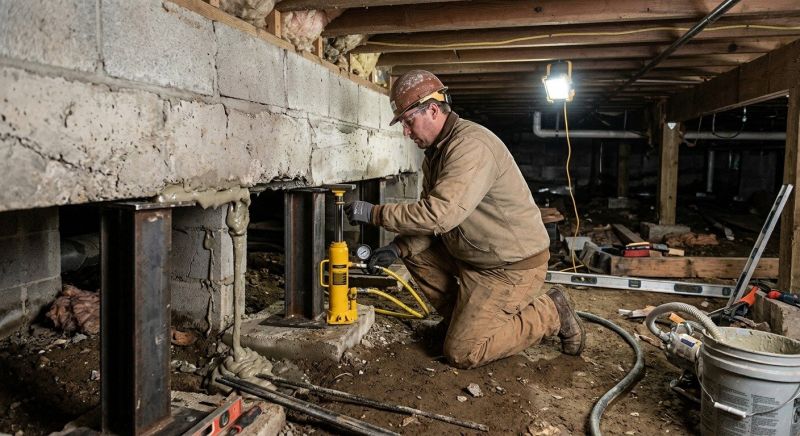 Crawlspace Foundation Repair in Danvers, MA