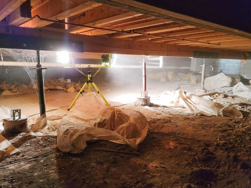 Crawlspace Foundation Repair in Hudson, MA