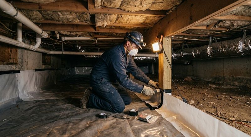 Crawlspace Repair in Medford, MA