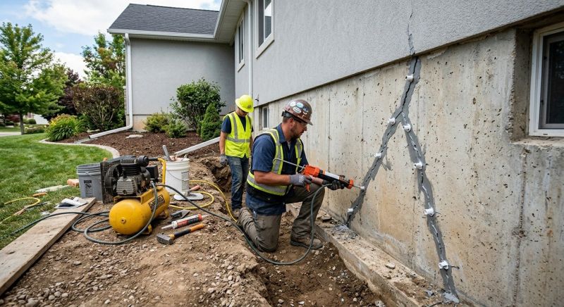 Foundation Damage Repair in Acton, MA