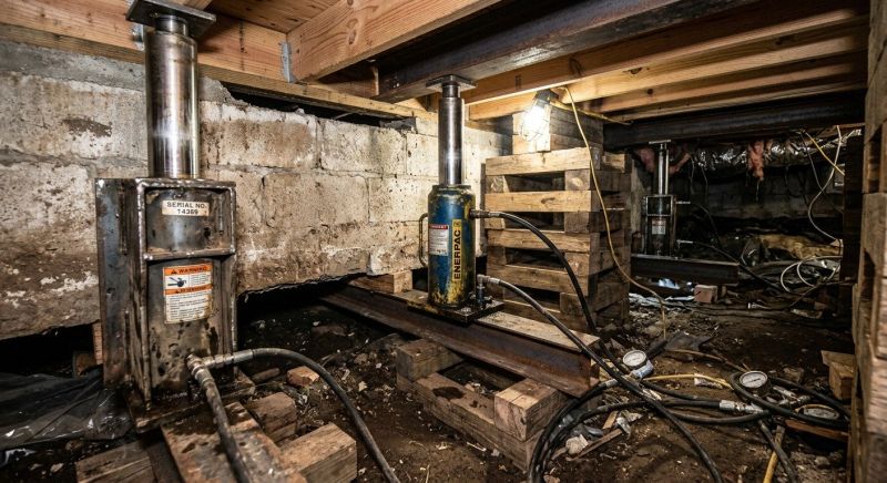 Foundation Jacking in Cohasset, MA