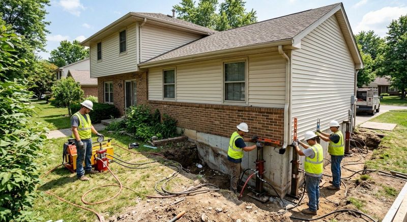 Foundation Jacking in East Walpole, MA