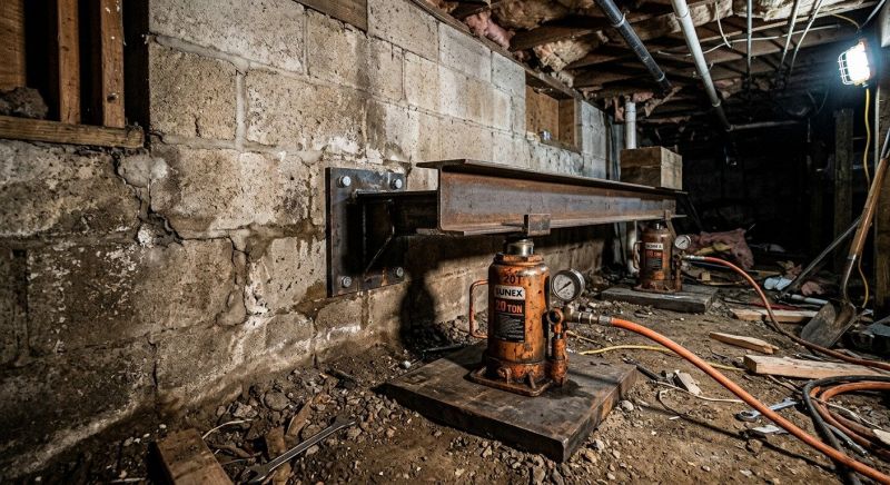 Foundation Jacking in Saugus, MA