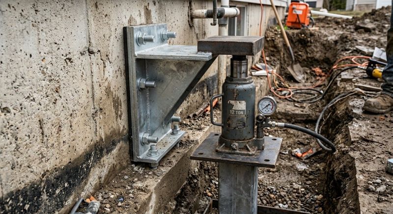 Foundation Jacking in West Newton, MA