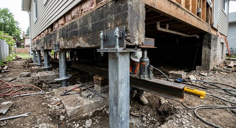 Foundation Raising in North Easton, MA