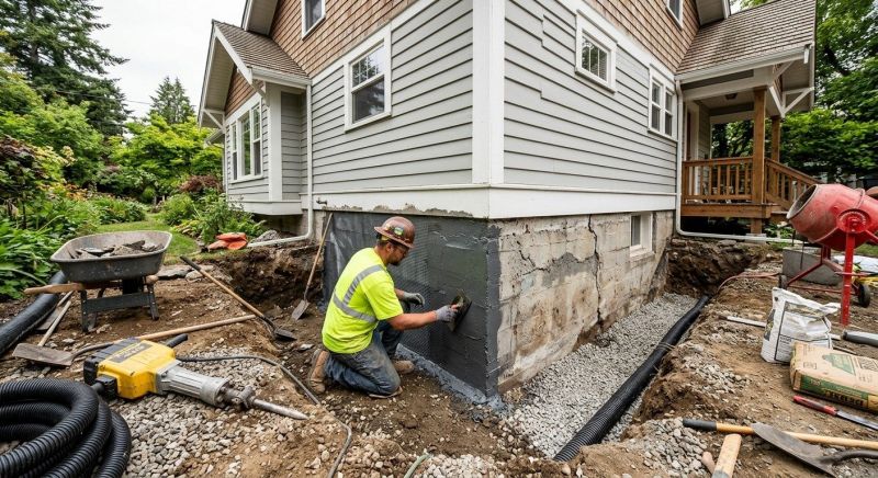 Foundation Renovation in Medford, MA