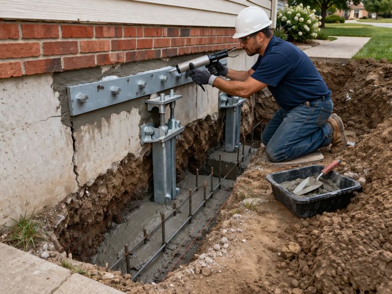 Foundation Repair in Andover, MA