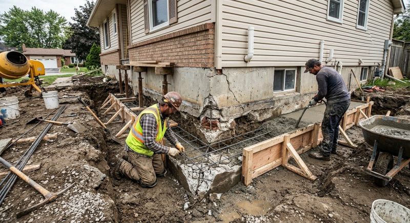 Foundation Repair in East Weymouth, MA
