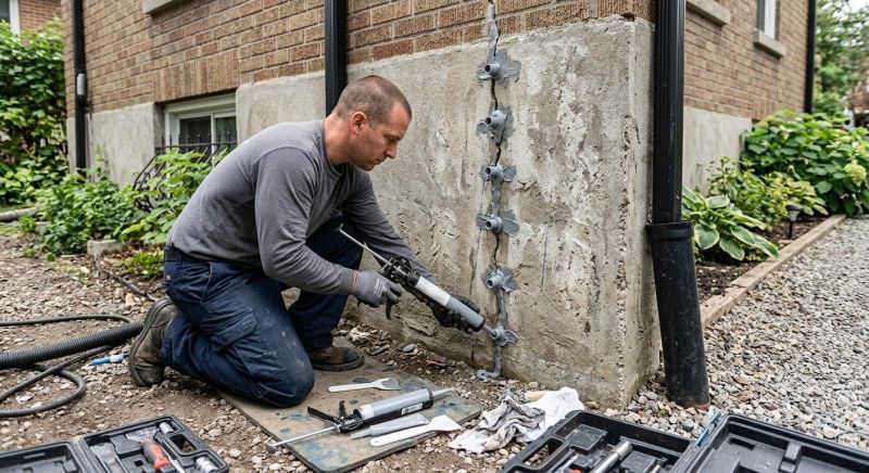 Foundation Repair in Holliston, MA