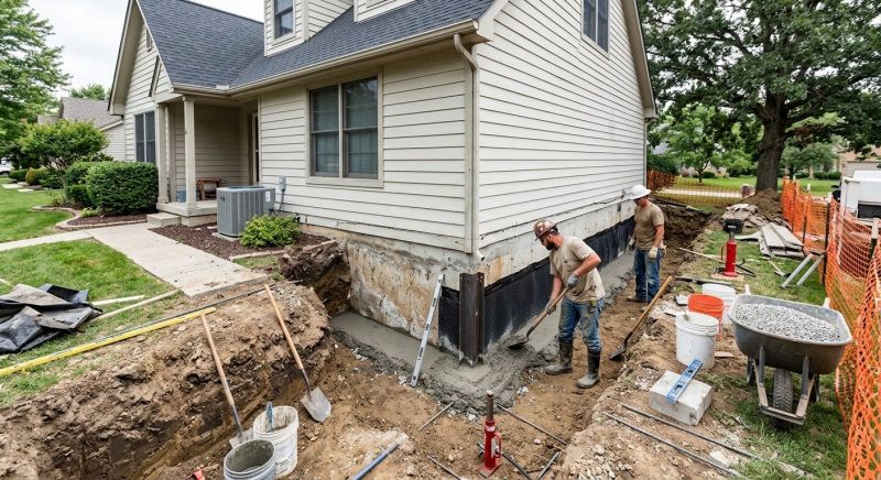Foundation Repair in West Roxbury, MA