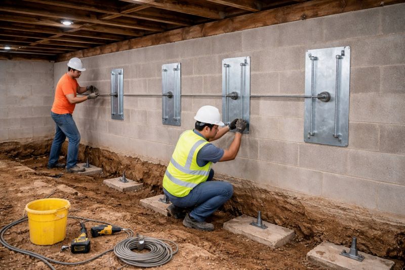 Foundation Stabilizing in Essex, MA