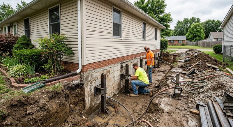Foundation Stabilizing in Hyde Park, MA