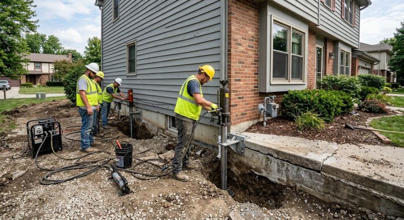 Foundation Stabilizing in Topsfield, MA
