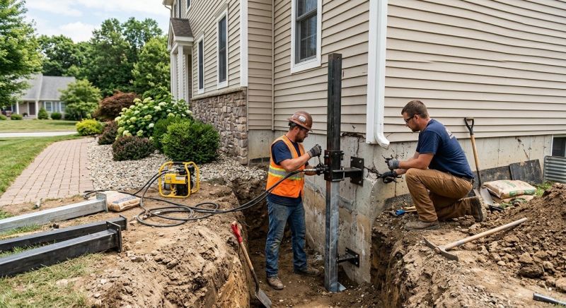 Foundation Stabilizing in Woburn, MA