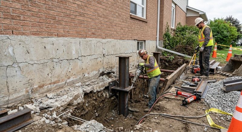Foundation Structural Repair in Acton, MA