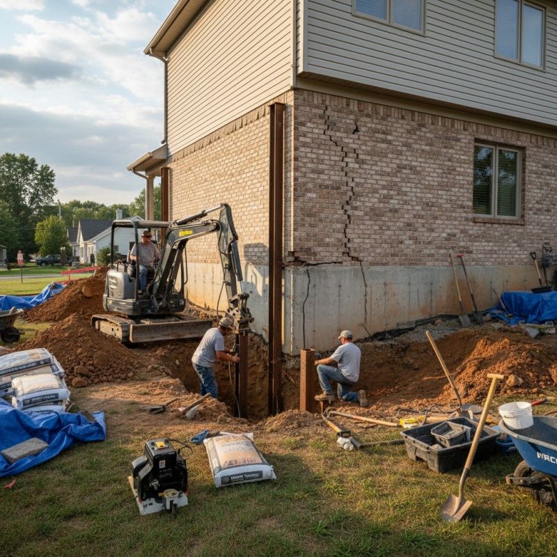 Foundation Structural Repair in Canton, MA