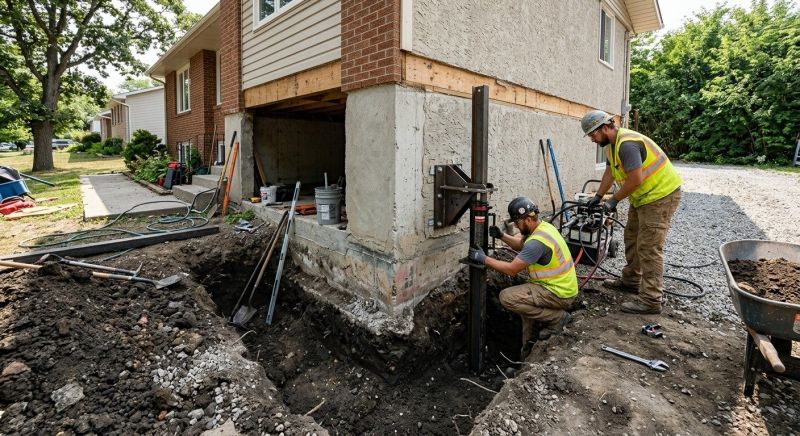 Foundation Structural Repair in Chestnut Hill, MA