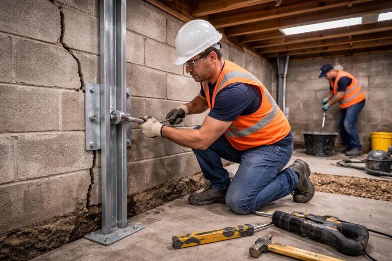 Foundation Structural Repair in East Weymouth, MA