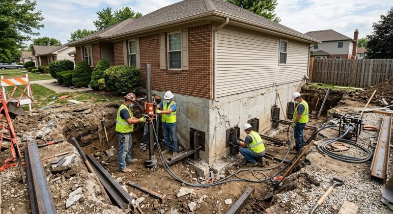 Foundation Structural Repair in Haverhill, MA