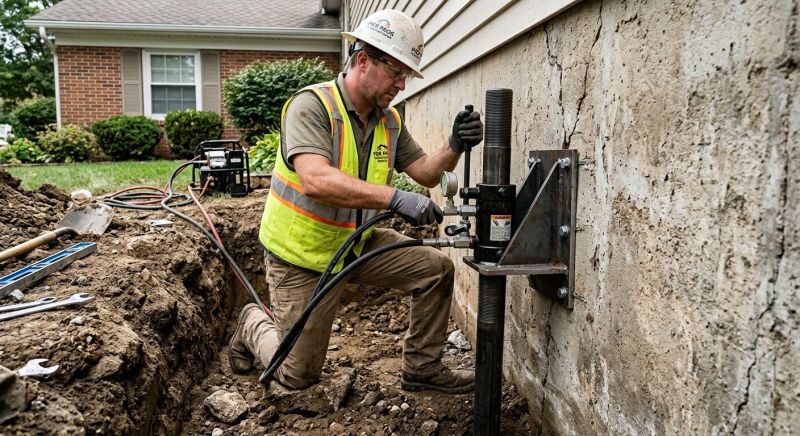 Home Foundation Leveling in Arlington, MA