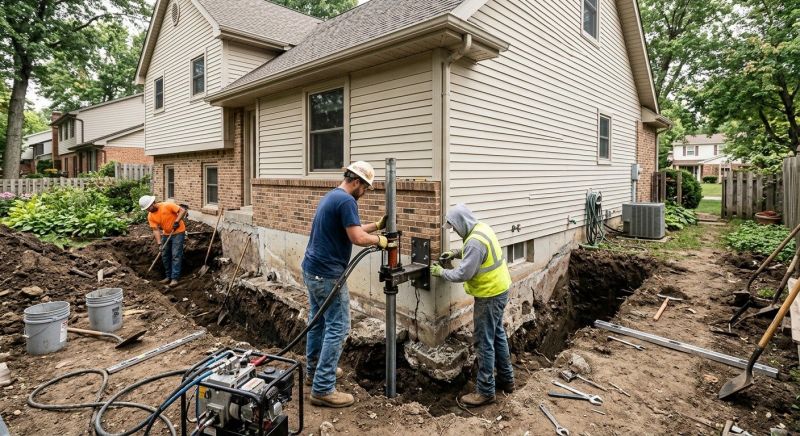 Home Foundation Repair in Boxford, MA