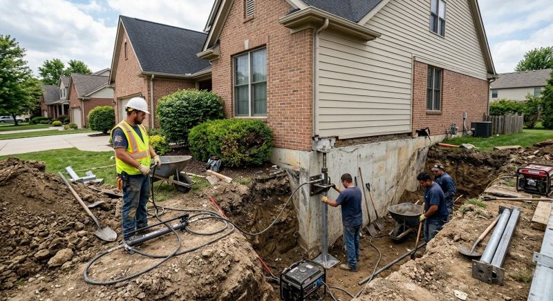Home Foundation Repair in Hudson, MA