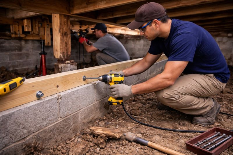 House Foundation Repair in Randolph, MA