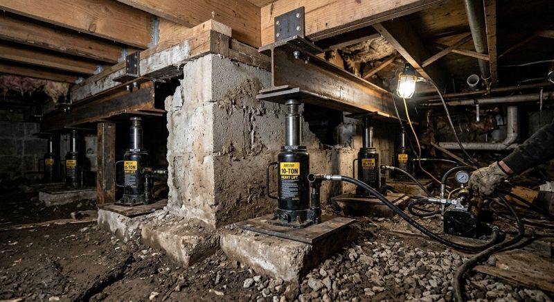 House Leveling in Westford, MA