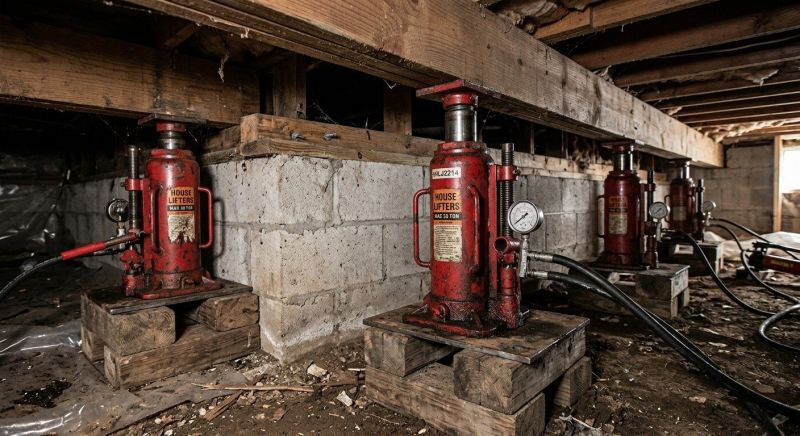 House Settling Repair in Medford, MA