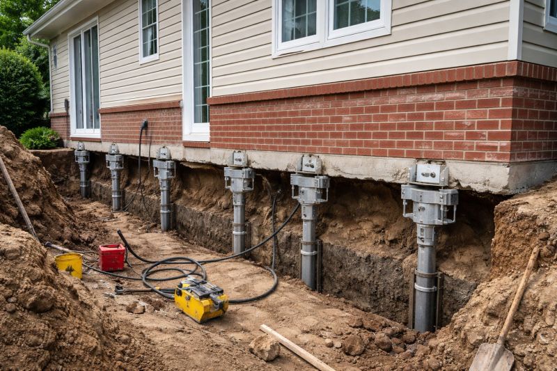 House Underpinning in Medford, MA