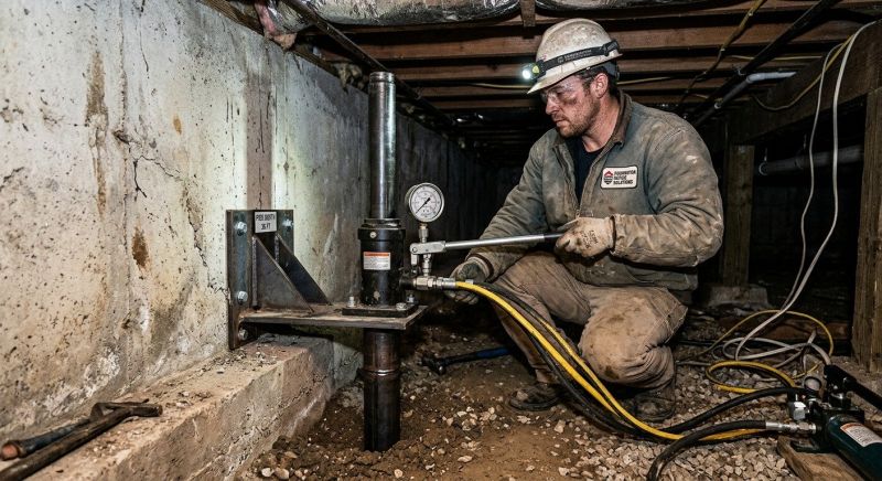 Settling Foundation Service in Beverly, MA