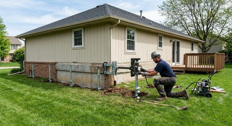 Settling Foundation Service in Essex, MA
