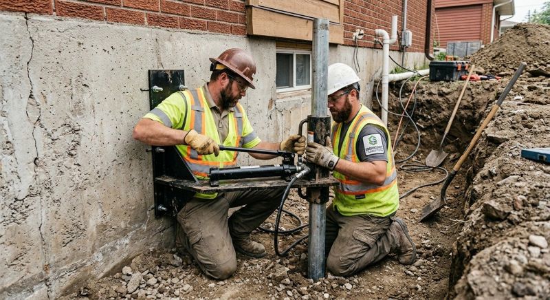 Settling Foundation Service in Essex, MA