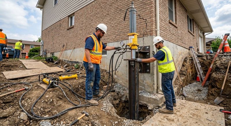 Settling Foundation Service in Lawrence, MA