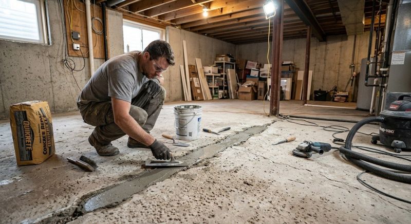 Slab Foundation Repair in Medford, MA