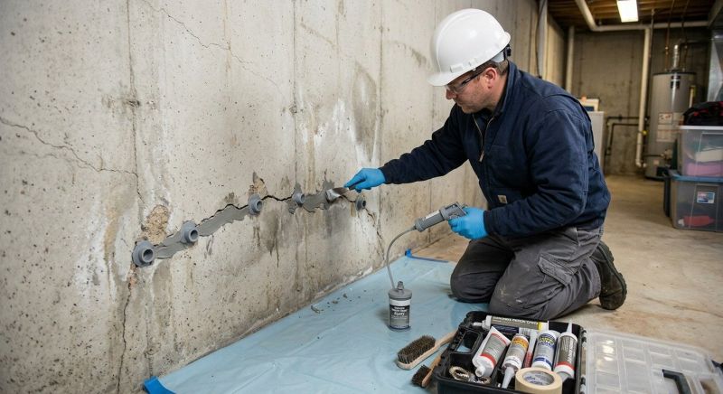 Structural Crack Repair in Medford, MA