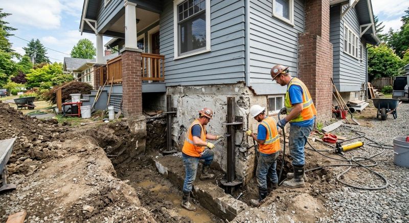 Structural Foundation Repair in Billerica, MA