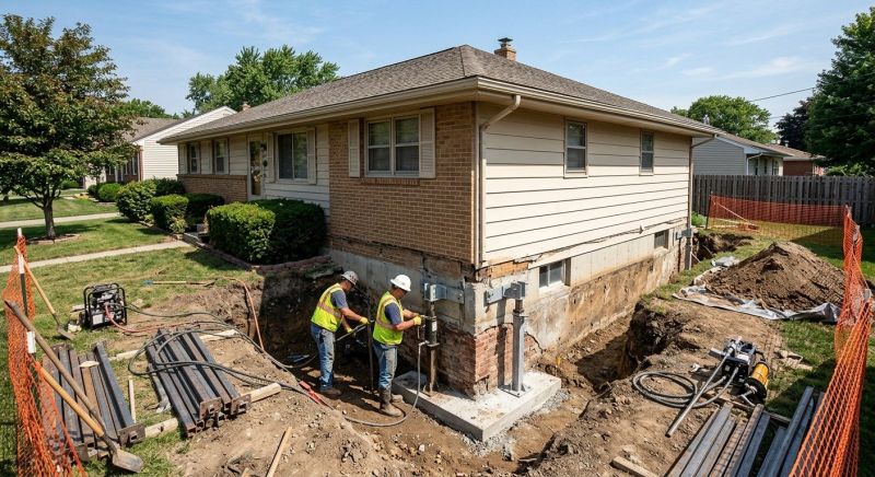 Structural Foundation Repair in Georgetown, MA